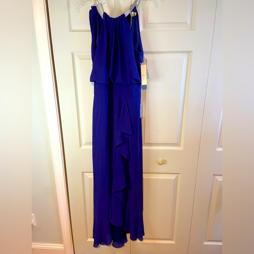 Eliza J, Size 8, Blue Dress/Gown